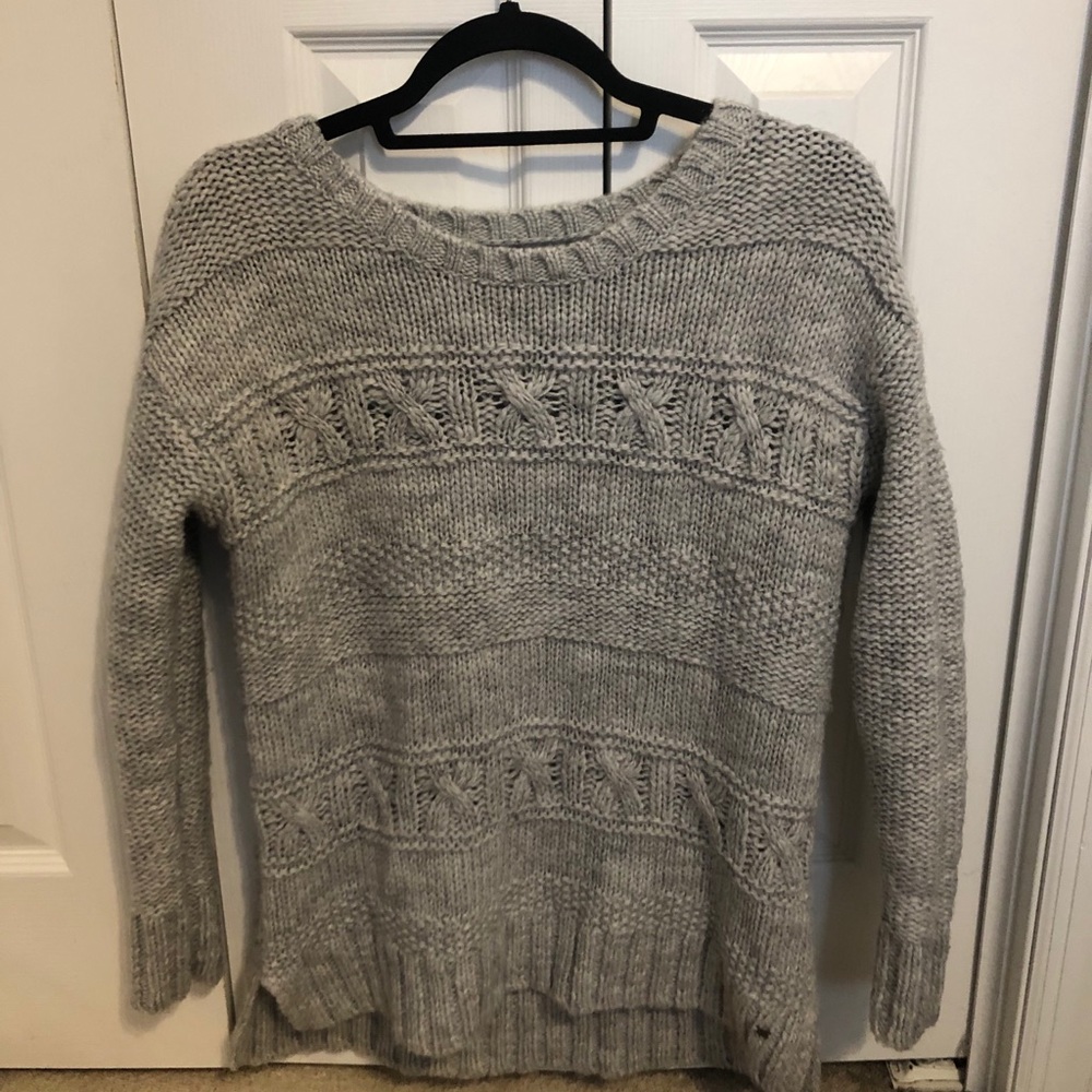 Chunky knit sweater